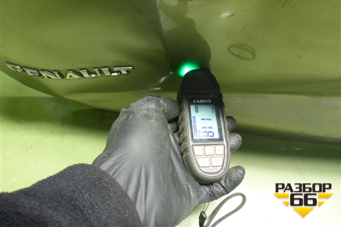 Дверь багажника без стекла (901005006R) для Renault Duster I с 2010-2021г (Дастер)