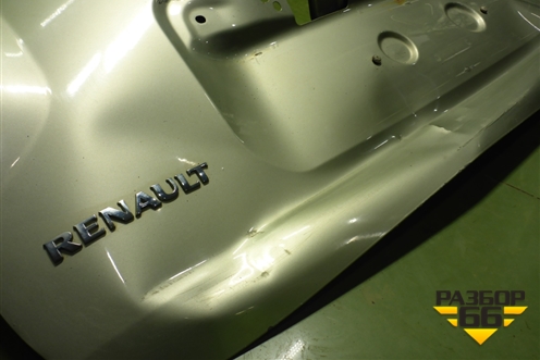 Дверь багажника без стекла (901005006R) для Renault Duster I с 2010-2021г (Дастер)