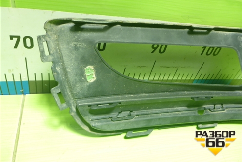 Накладка ПТФ левая (после 2015г) (6RU853665F) для Volkswagen Polo (седан) с 2010г (Поло)