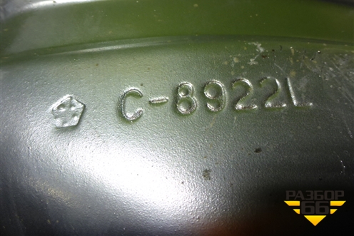 Глушитель задняя часть (левый новый) (C89221) для Jeep Grand Cherokee с 2010г (Гранд Чероки)