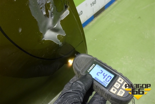 Дверь задняя правая (821126341R) для Renault Sandero с 2013-2022г (Сандеро)