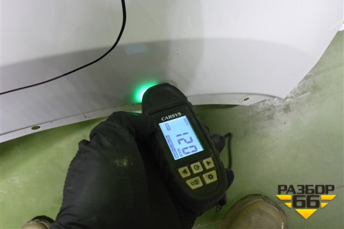 Крыло переднее правое (F31004EAMB) для Nissan Qashqai (J11E) с 2013г (Кашкай)