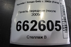 Панель передняя (после 2005г) для Hyundai Getz с 2002г (Гетц)