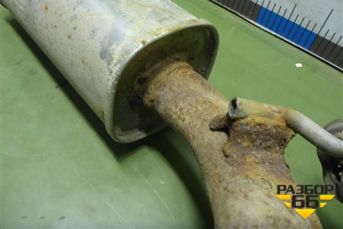 Глушитель средняя часть (1.8л R18A2) (18220SMGE01) для Honda Civic 5D с 2005-2011г (Цивик)