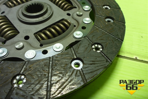 Диск сцепления (1.8л R18A2) (22200RSAL05) для Honda Civic 5D с 2005-2011г (Цивик)