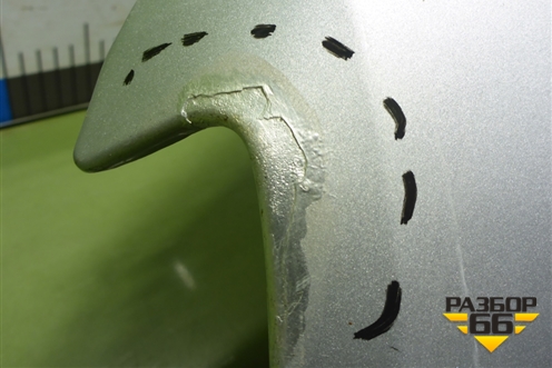 Крыло переднее левое (до 2018г) для VAZ Granta/Гранта