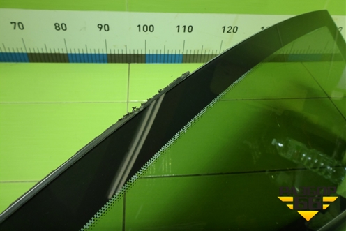 Стекло глухое правое (заднее 3-х дверный кузов) для Opel Corsa D с 2006-2014г (Корса Д)