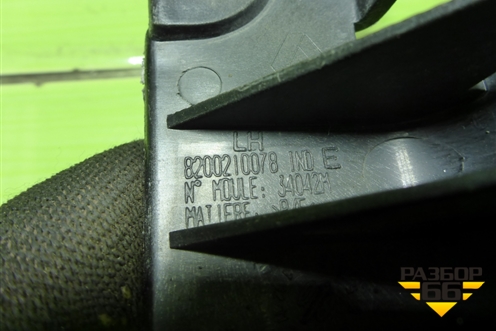 Кронштейн заднего бампера левый (8200210078) для Renault Logan с 2004-2015г (Логан)