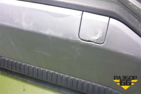 Юбка заднего бампера (под парктроник) (8891868414) для Geely Atlas 2 с 2023г (Атлас)