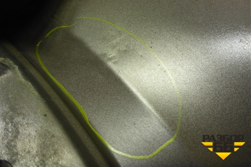 Крыло переднее правое (663202W000) для Hyundai Santa Fe с 2012-2018г (Санта Фе)