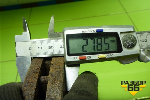 Диск тормозной передний вентилируемый (517122W700) для Hyundai Santa Fe с 2012-2018г (Санта Фе)