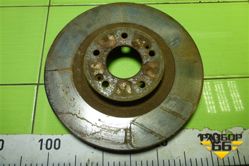 Диск тормозной передний вентилируемый (517122W700) для Hyundai Santa Fe с 2012-2018г (Санта Фе)