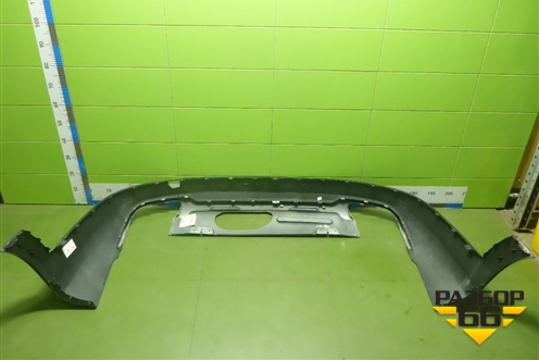 Юбка заднего бампера (31383339) для Volvo V90 Cross Country с 2017г (В90 Кросс Кантри)