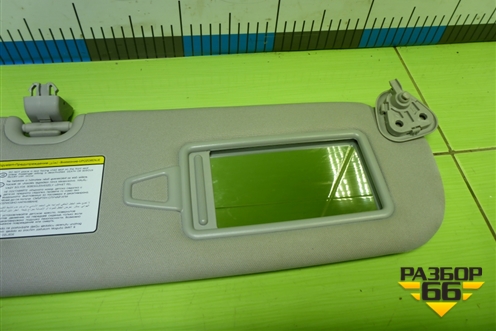 Козырёк солнцезащитный правый для Hyundai Santa Fe с 2012-2018г (Санта Фе)