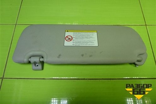 Козырёк солнцезащитный правый для Hyundai Santa Fe с 2012-2018г (Санта Фе)