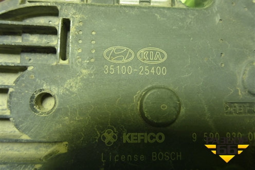 Заслонка дроссельная электрическая (2.4л G4KE) (3510025400) для Hyundai Santa Fe с 2012-2018г (Санта Фе)