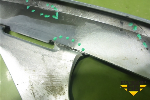 Накладка переднего бампера (после 2019г) (5241148060) для Lexus RX 350 c 2015г (РХ)