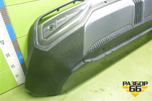 Юбка заднего бампера (под парктроник) (8891868414) для Geely Atlas 2 с 2023г (Атлас)