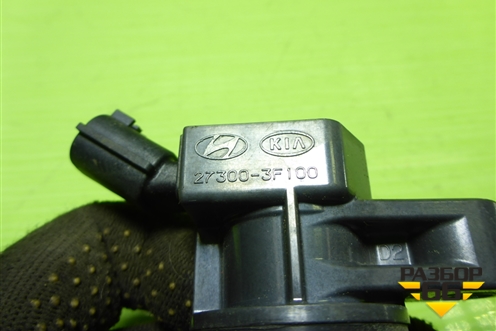 Катушка зажигания (2.4л G4KE) (273003F100) для Hyundai Santa Fe с 2012-2018г (Санта Фе)