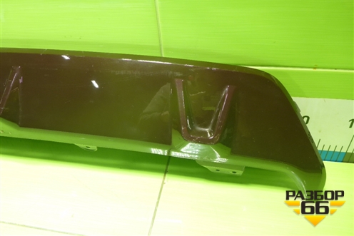 Юбка заднего бампера (М-Пакет) (51128092243) для BMW X6 G06 с 2019г (Х6 Г06)