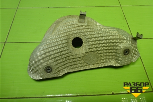 Экран тепловой (2.4л G4KE на выпускной коллектор) (285252G311) для Hyundai Santa Fe с 2012-2018г (Санта Фе)