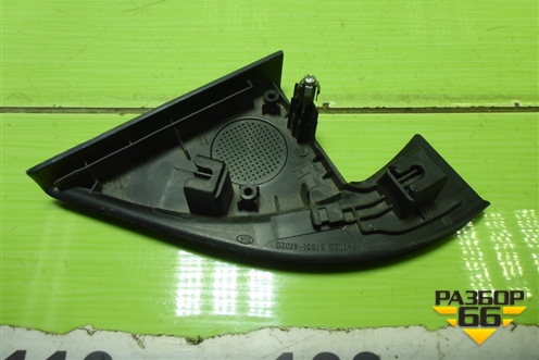 Накладка двери передней левой уголок (876514X020) для Kia Rio с 2011-2016г (Рио 3)