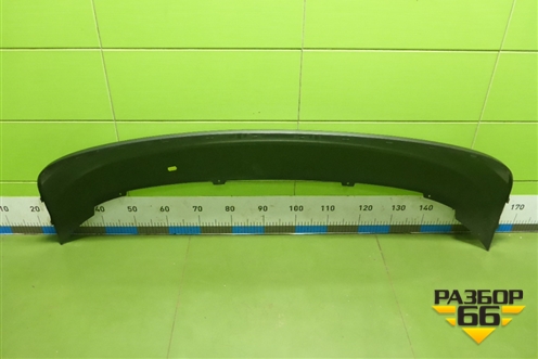 Юбка заднего бампера (новая) (5JH807521) для Skoda Rapid с 2013г (Рапид)