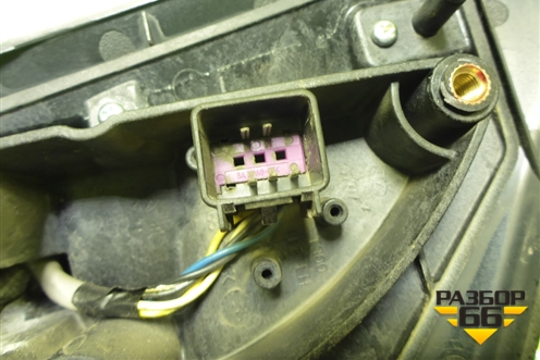 Зеркало левое электрическое (5 контактов) для Chevrolet Aveo (Т300) с 2011г (Авео Т300)