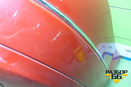 Бампер задний (после 2010г) (A2048851025) для Mercedes Benz C-Klass W204 с 2007-2014г (Ц)