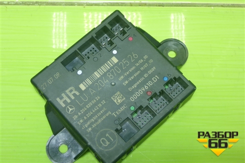 Блок комфорта (задний правый двери) (A2048702526) для Mercedes Benz C-Klass W204 с 2007-2014г (Ц)