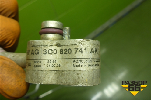 Трубка кондиционера (3C0820741AK) для Volkswagen Passat-CC с 2008г (Пассат ЦЦ)