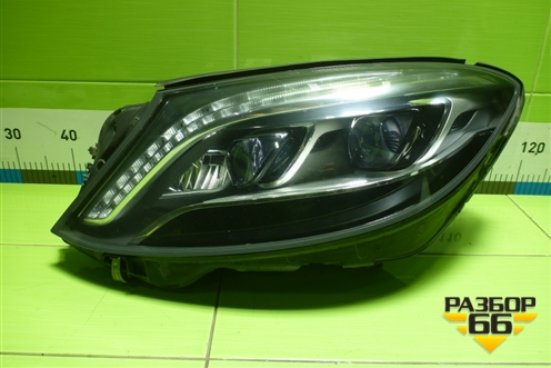 Фара левая (до 2017г Full Led с блоками) (A2229061302) для Mercedes Benz S-Klass W222 с 2013-2020г (С)