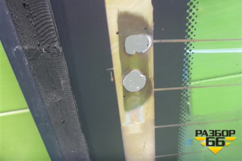 Стекло заднее для Mercedes Benz C-Klass W204 с 2007-2014г (Ц)