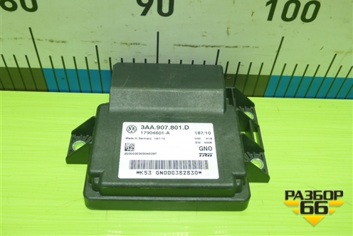 Блок управления стояночным тормозом (3AA907801D) для Volkswagen Tiguan с 2007-2011г (Тигуан)