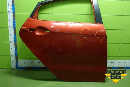 Дверь задняя правая (седан) (770044Y000) для Kia Rio с 2011-2016г (Рио 3)