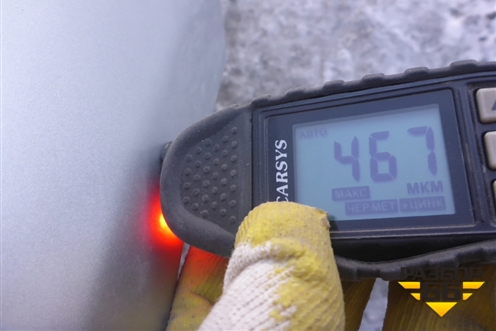 Крыло заднее левое (седан) для Chevrolet Aveo (Т300) с 2011г (Авео Т300)