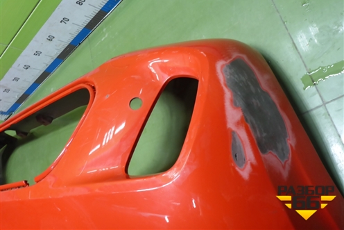 Бампер задний (под парктроник) (86611G6000) для Kia Picanto с 2017г (Пиканто 3)