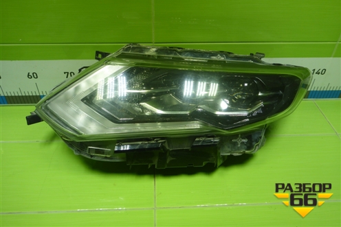 Фара левая (после 2018г Full Led) (260606FP8B) для Nissan X-Trail (Т32) с 2014г (Хтраил)