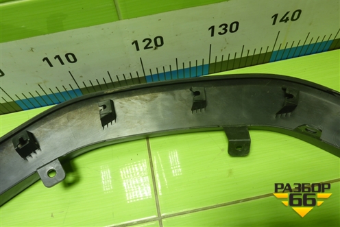 Накладка переднего крыла левого (7560260100) для Toyota Land Cruiser Prado(250) с 2023-2025г (Ленд Крузер Прадо)