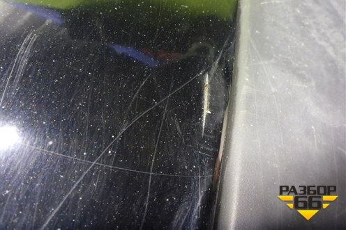 Бампер задний (Cross до 2022г под парктроник) для VAZ Vesta/Веста с 2015г