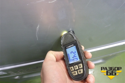 Дверь багажника левая (не под стекло) (6C11V40011AB) для Ford Transit с 2006-2014г (Транзит)