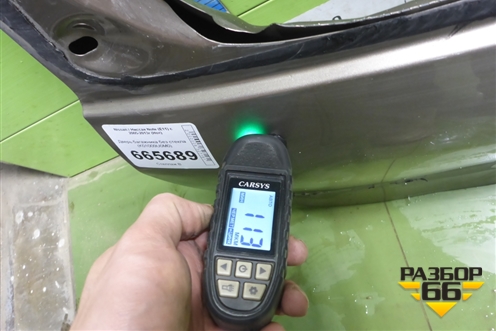 Дверь багажника без стекла (K01009U0M0) для Nissan Note (Е11) с 2005-2013г (Нот)