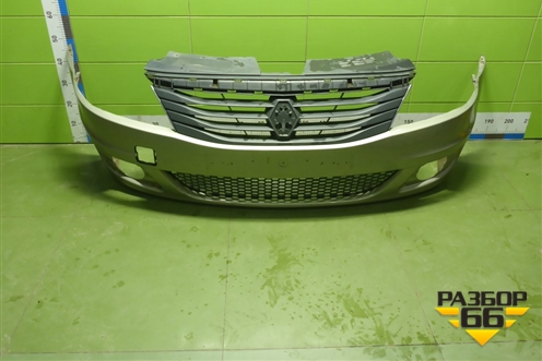 Бампер передний (после 2009г) для Renault Logan с 2004-2015г (Логан)
