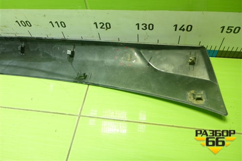 Накладка заднего бампера нижняя (после 2015г) (6415A061) для Mitsubishi Outlander с 2012-2024г (Аутлендер)