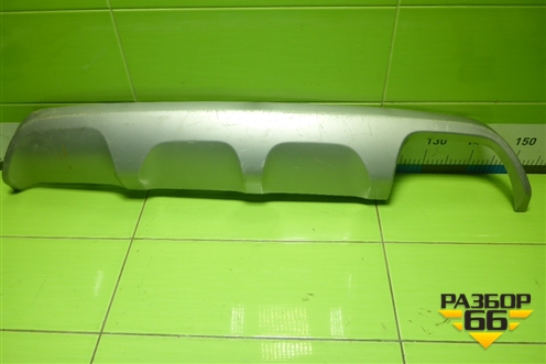 Накладка заднего бампера (до 2020г X-Line) (H086665500) для Kia Rio с 2017г (Рио 4)