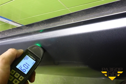 Дверь задняя левая (A2227320110) для Mercedes Benz S-Klass W222 с 2013-2020г (С)