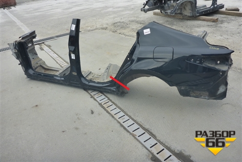 Крыло заднее левое (6160233290) для Toyota Camry XV70 с 2017-2026г (Камри)
