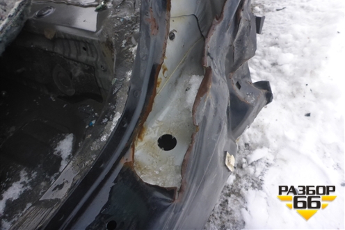 Порог со стойкой левый (5ти дверный кузов) для Honda Civic 5D с 2005-2011г (Цивик)