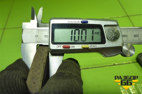 Диск тормозной задний (584111H100) для Hyundai ix 35 с 2010г (Ай икс 35)