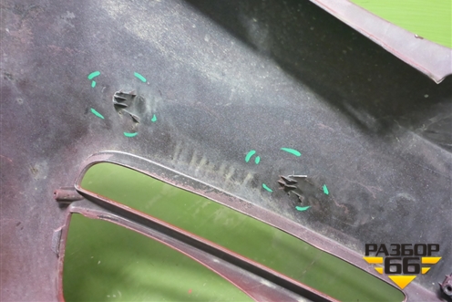 Бампер передний (после 2015г) (865114Y500) для Kia Rio с 2011-2016г (Рио 3)